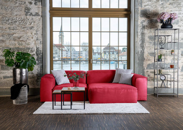 Stoffbezug - Modulares Sofa Harvey S - Cherry-Velvet - Livom