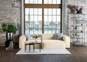 Stoffbezug - Modulares Sofa Harvey S - Nata-Velvet - Livom